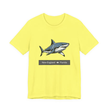 Shark Tee - Migration "New England to Florida"