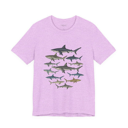 Shark Tee - Ocean's Twelve (Shark List on Back)
