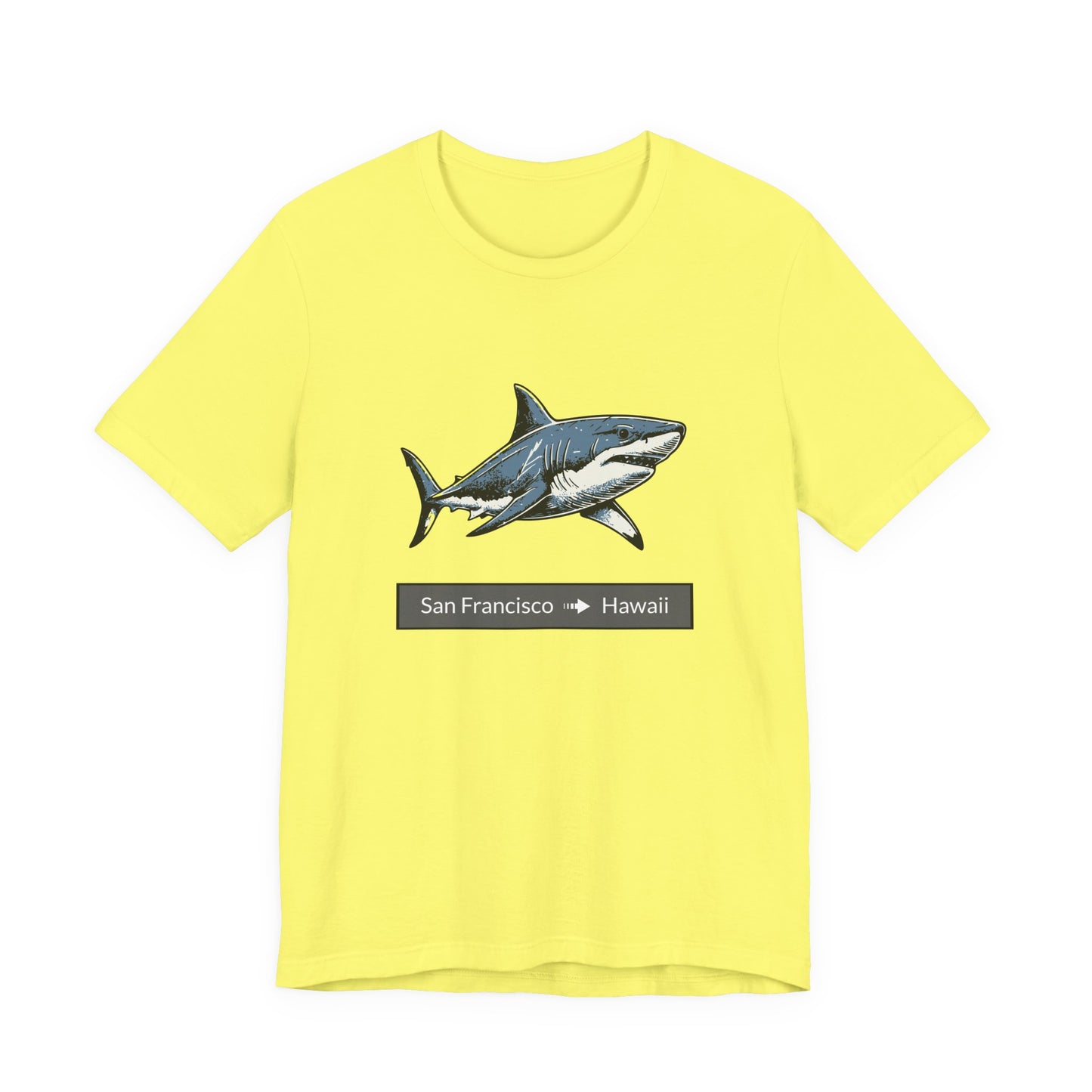 Shark Tee - San Francisco to Hawaii