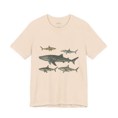 Shark Tee - Ocean's Five (Logo on Back)