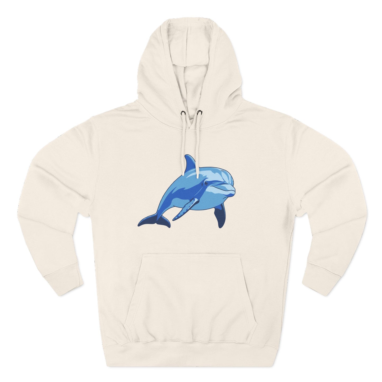 Dolphin Pullover Hoodie - Playful