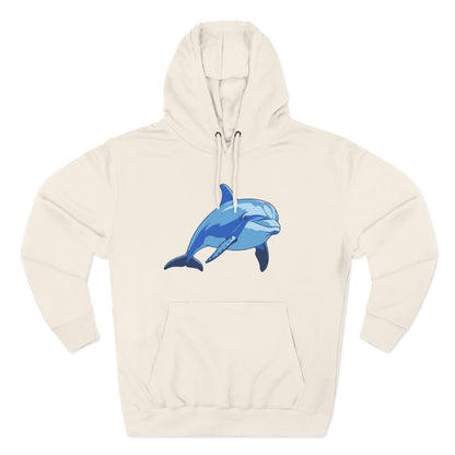 Dolphin Pullover Hoodie - Playful