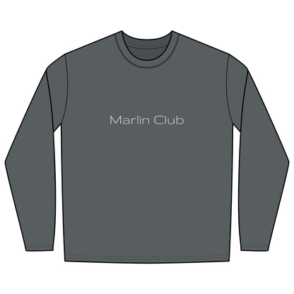 Rash Guard – Marlin Club (Back Image, Front Text)