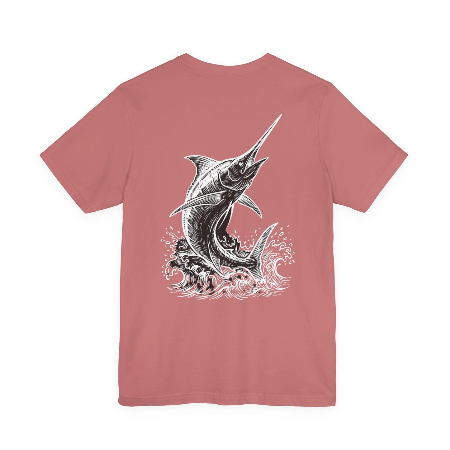 Marlin Club Tee - Leap (Back Image, Front Logo)