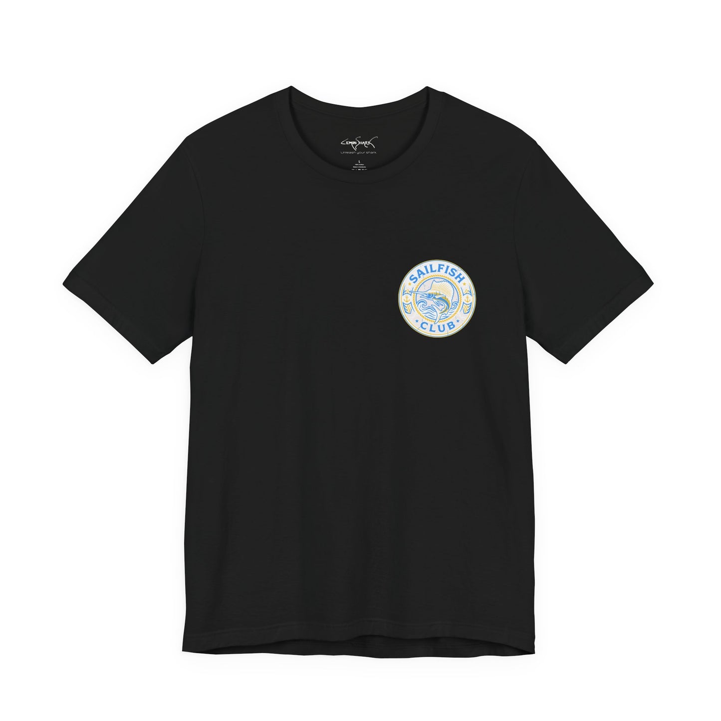 Sailfish Club Tee - Leap (Back Image, Front Logo)