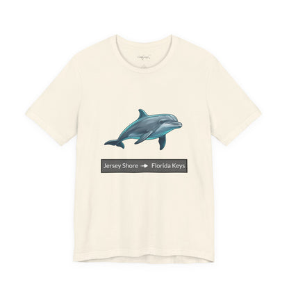 Dolphin Tee - Migration "Jersey Shore to Florida Keys"
