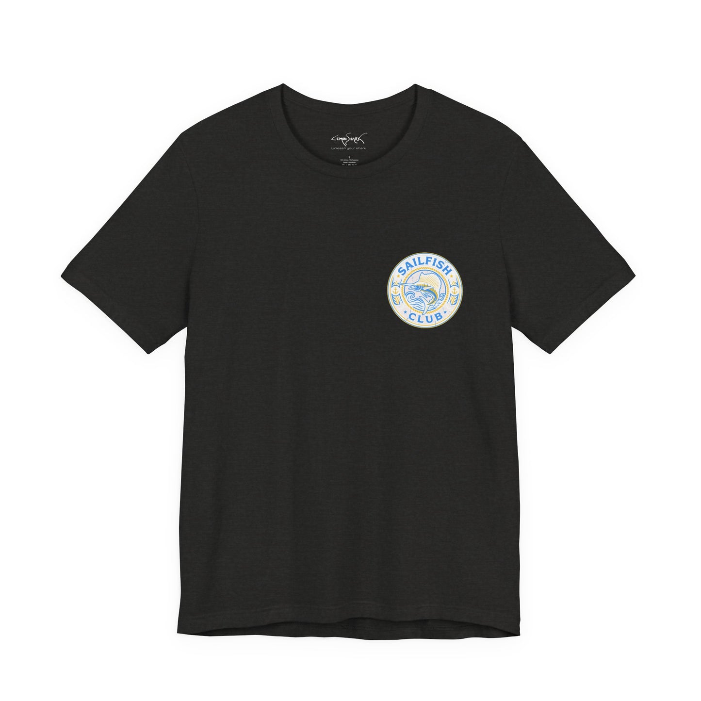 Sailfish Club Tee - Leap (Back Image, Front Logo)