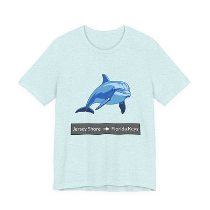 Dolphin Tee - Migration "Jersey Shore to Florida Keys"