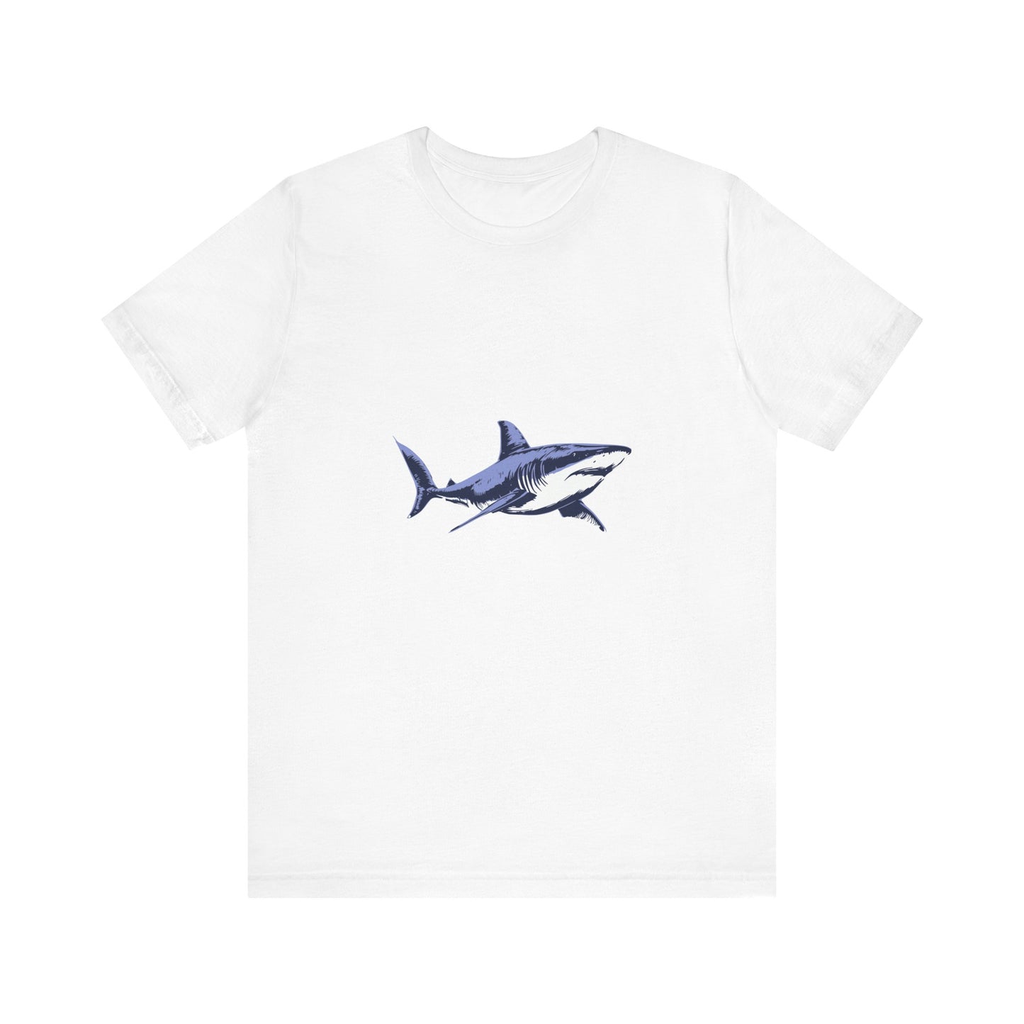 Vintage Great White Shark Graphic Unisex Jersey Tee
