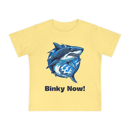 Shark Baby Tee - Binky Now!