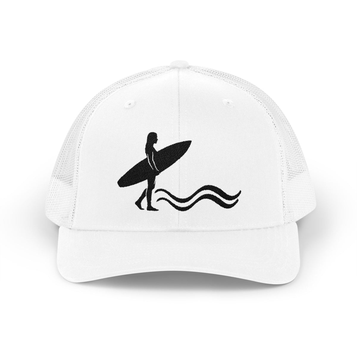 Surfer Silhouette Snapback Hat