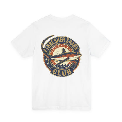 Thresher Shark Club Tee - Badge (Both Sides)