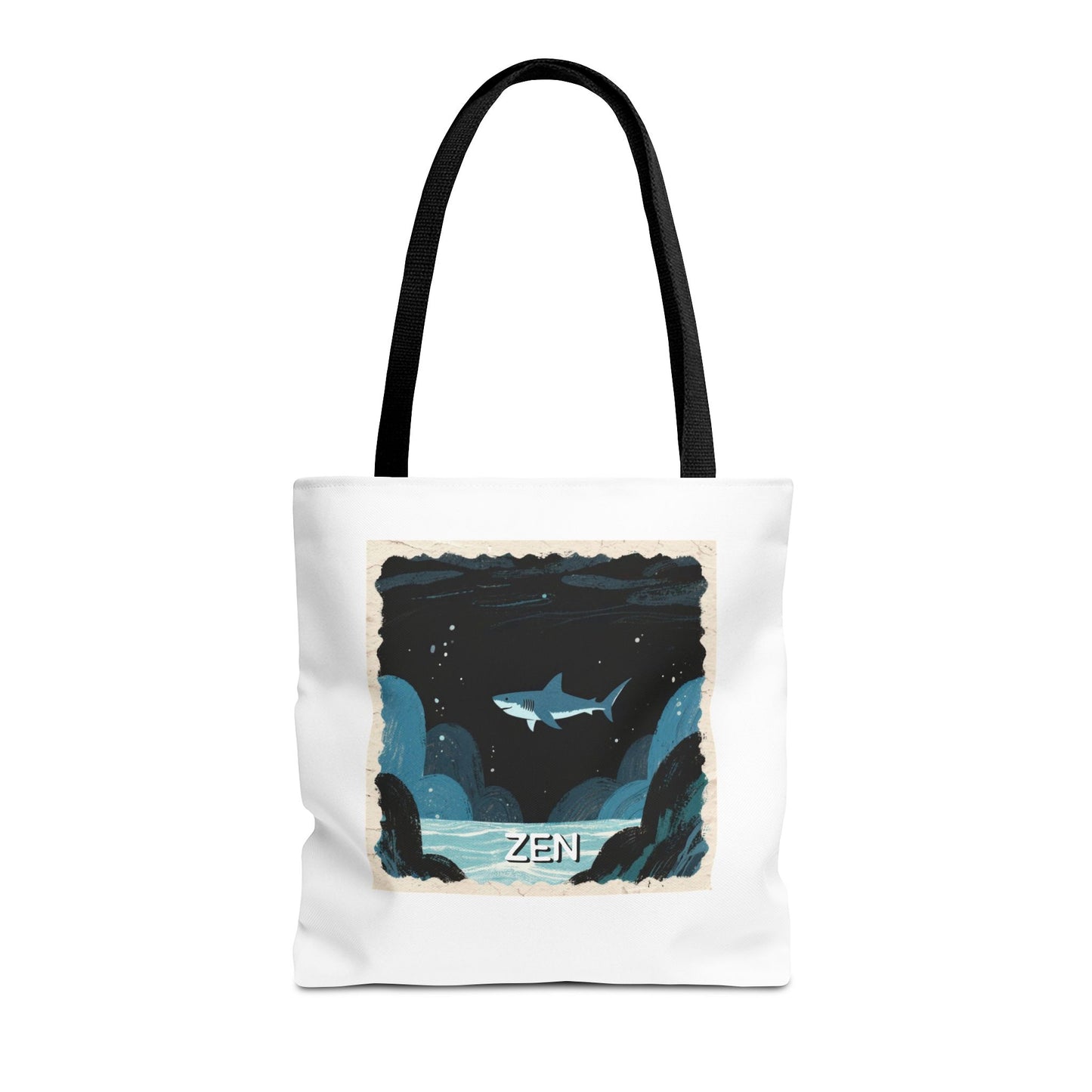 Shark Tote Bag - "Zen"