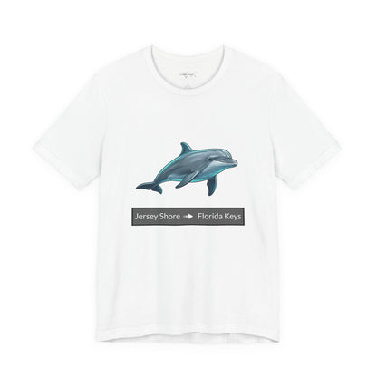 Dolphin Tee - Migration "Jersey Shore to Florida Keys"