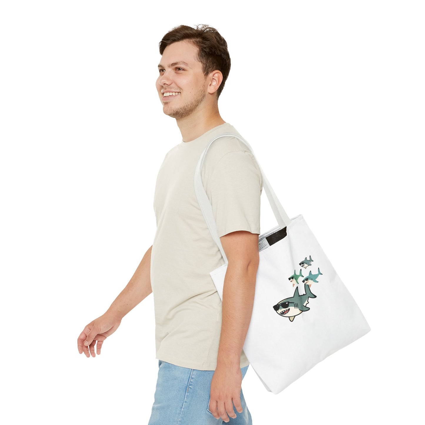 Shark Tote Bag - Sharky School