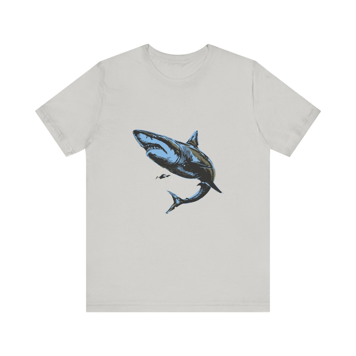 Great White Shark Graphic Unisex Jersey Tee