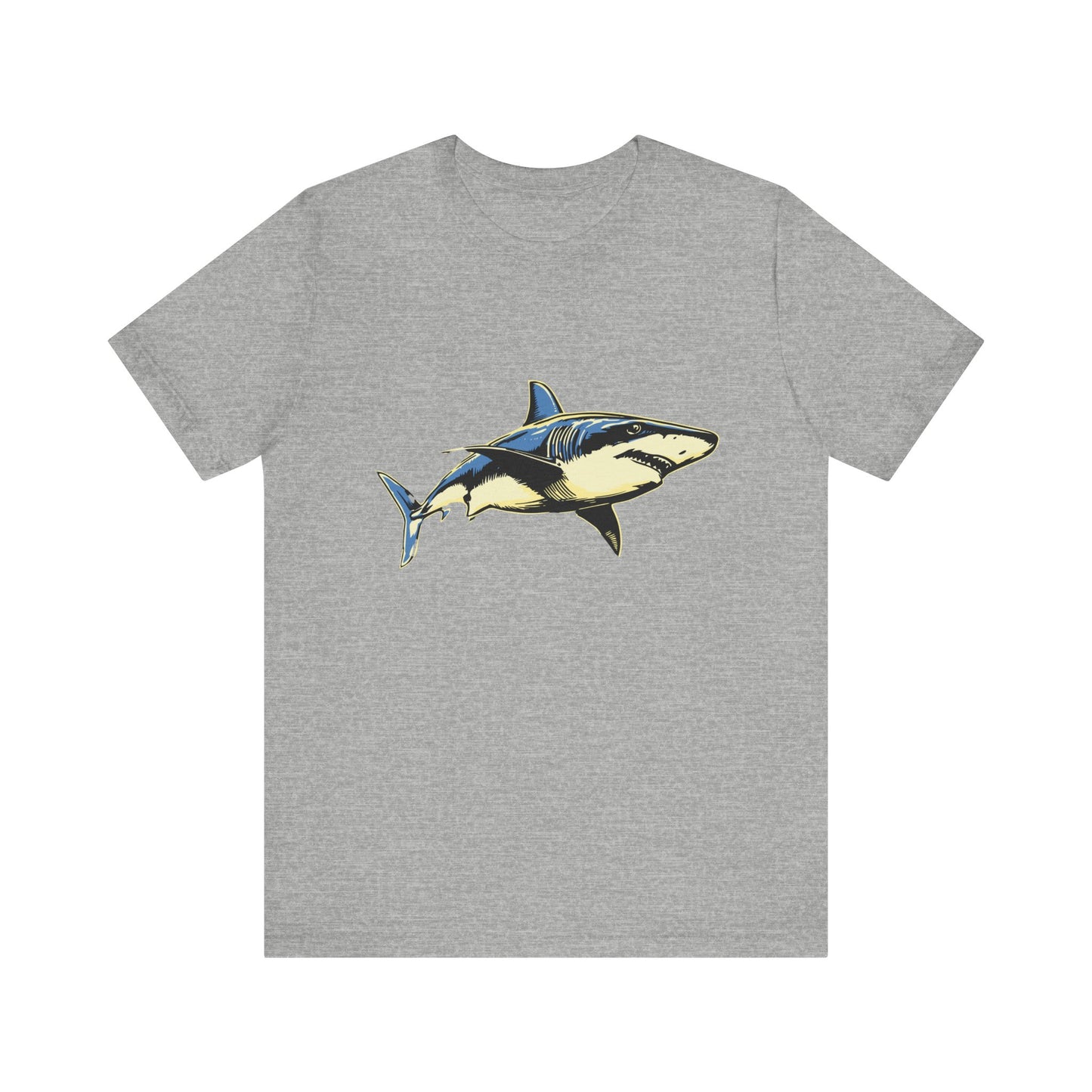 Vintage Great White Shark Graphic Unisex Jersey Tee