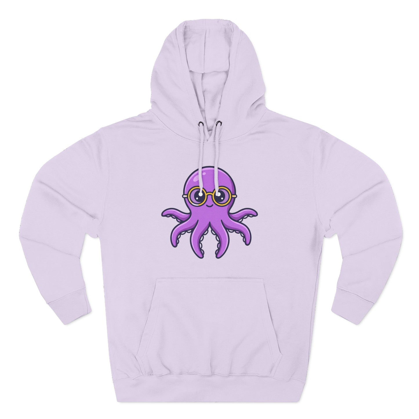 Octopus Pullover Hoodie - Happy