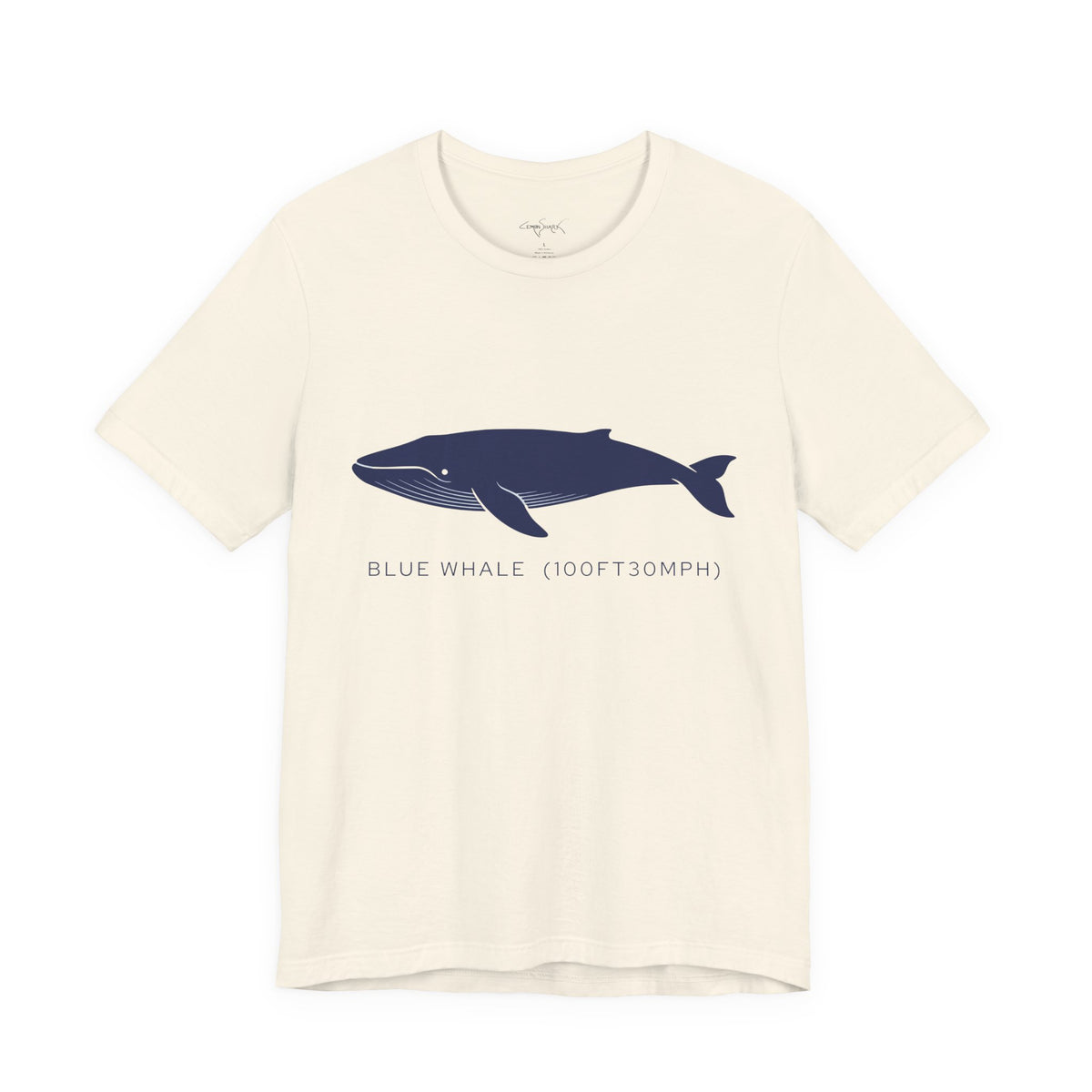 Blue Whale Tee - "Stats"