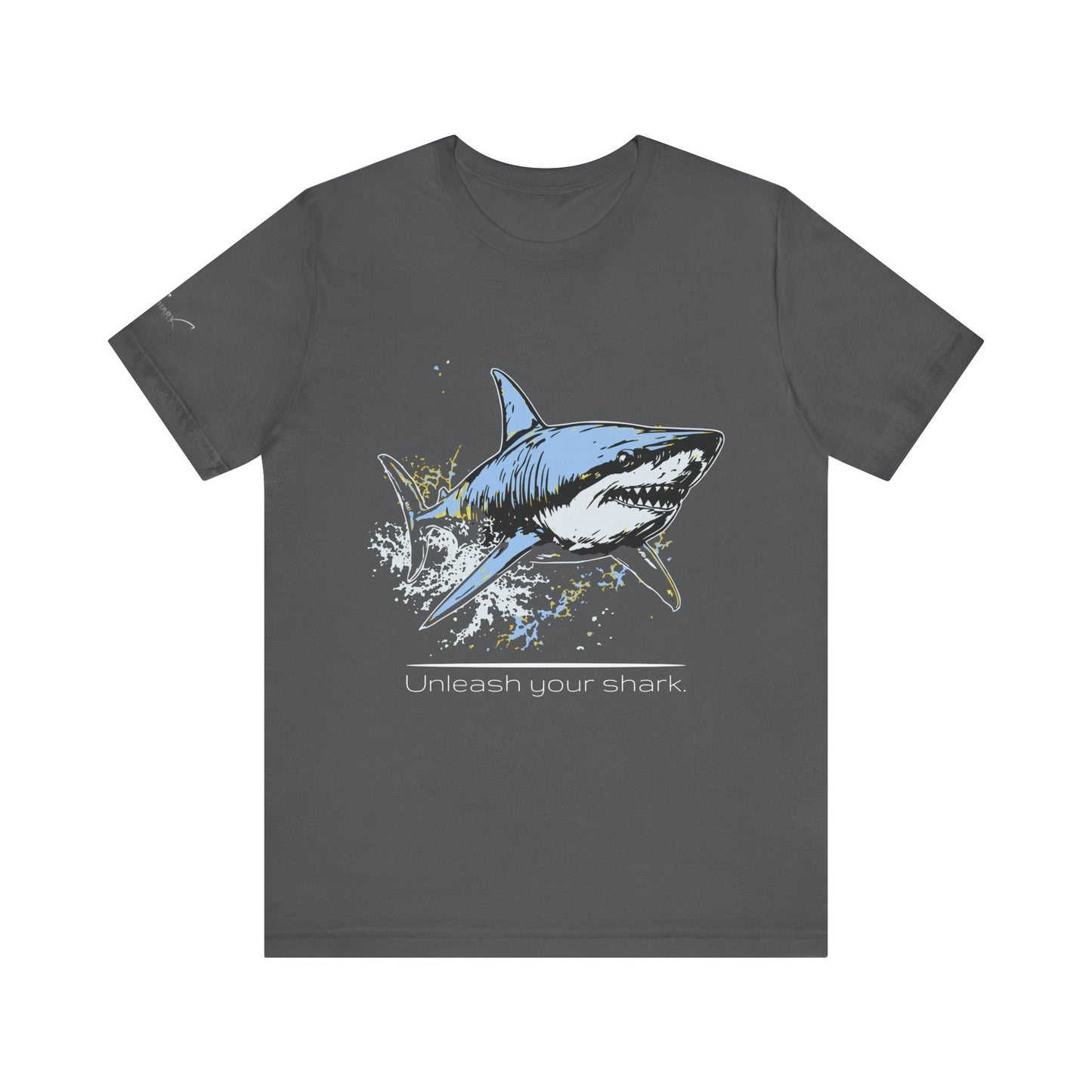 Great White Shark Ultimate "Unleash your shark" Graphic Unisex Jersey Tee
