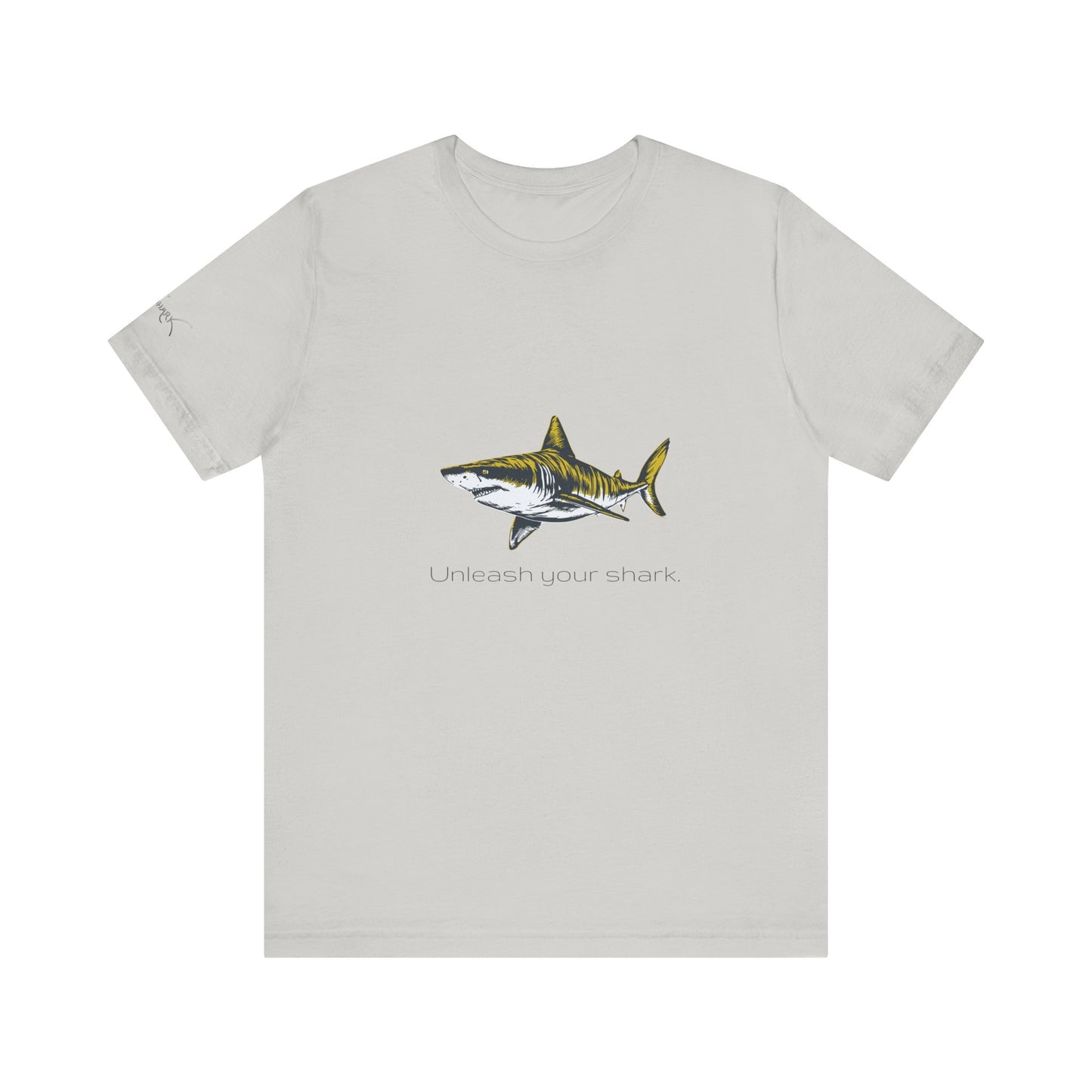 Tiger Shark "Unleash your shark" Graphic Unisex Jersey Tee