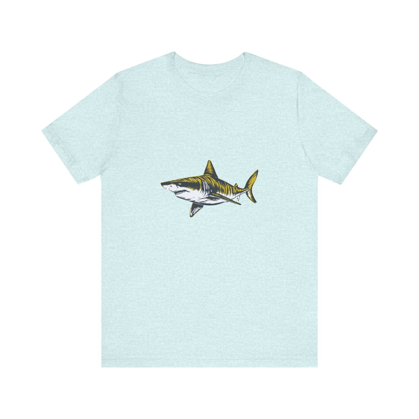 Vintage Tiger Shark Graphic Unisex Jersey Tee