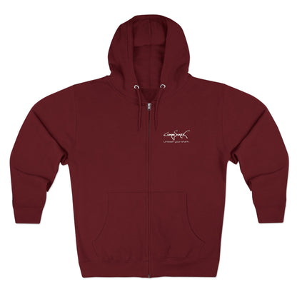 Shark Zip Hoodie - Apex Mindset