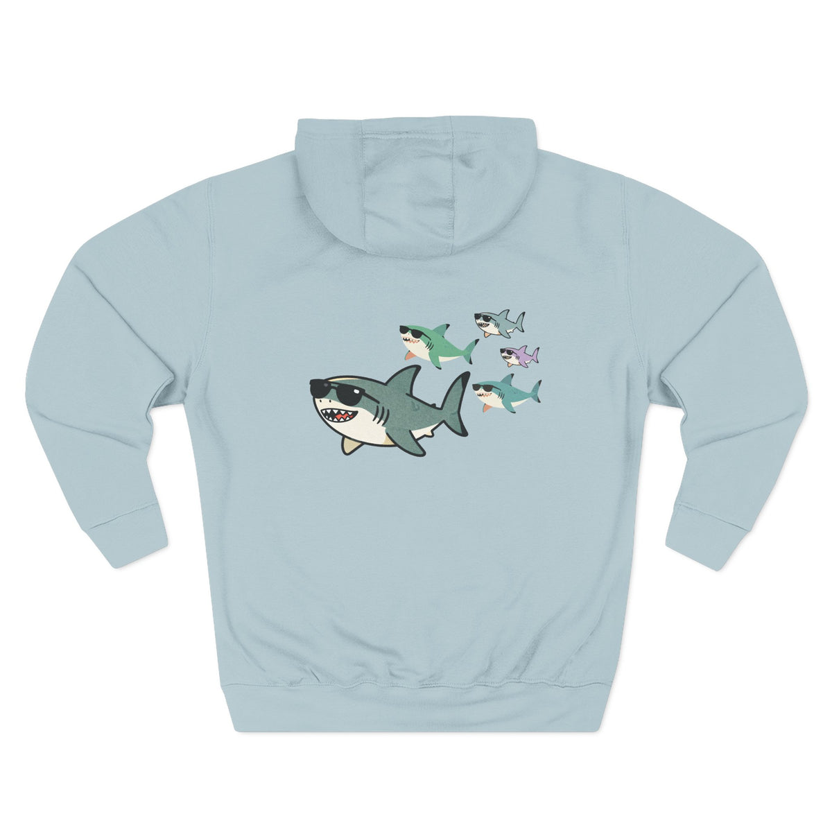 Sharky Pullover Hoodie - Sharky School (Front Logo)