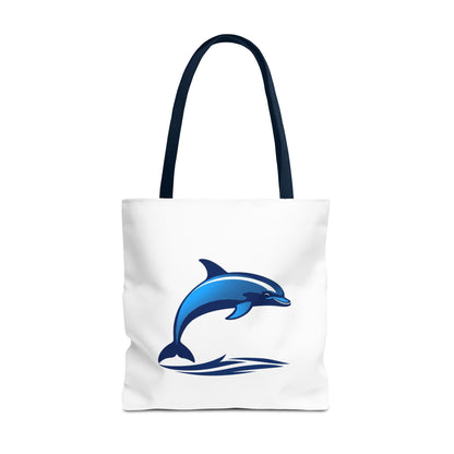 Dolphin Art Tote Bag — Ocean Beach Tote