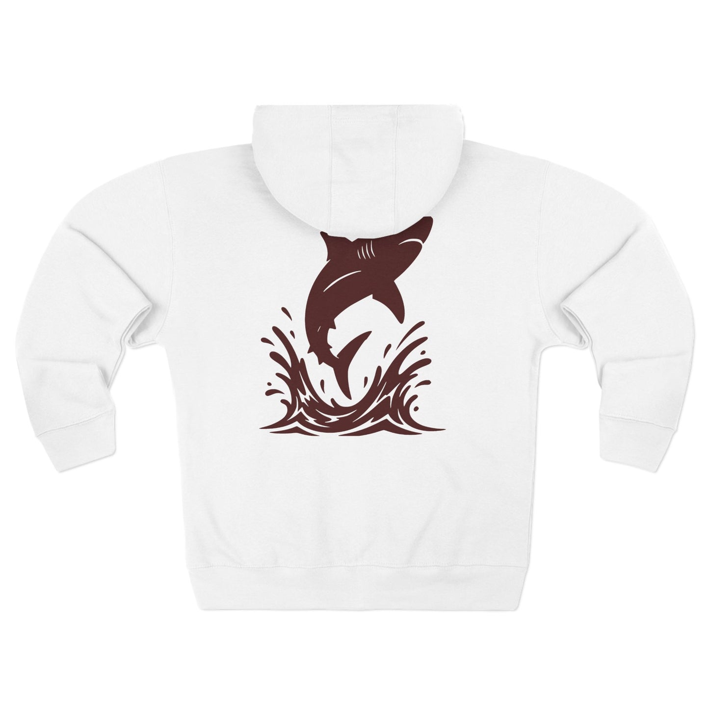 Shark Zip Hoodie - Splash