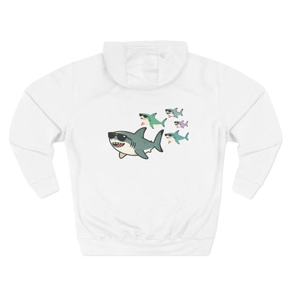Sharky Pullover Hoodie - Sharky School (Front Logo)