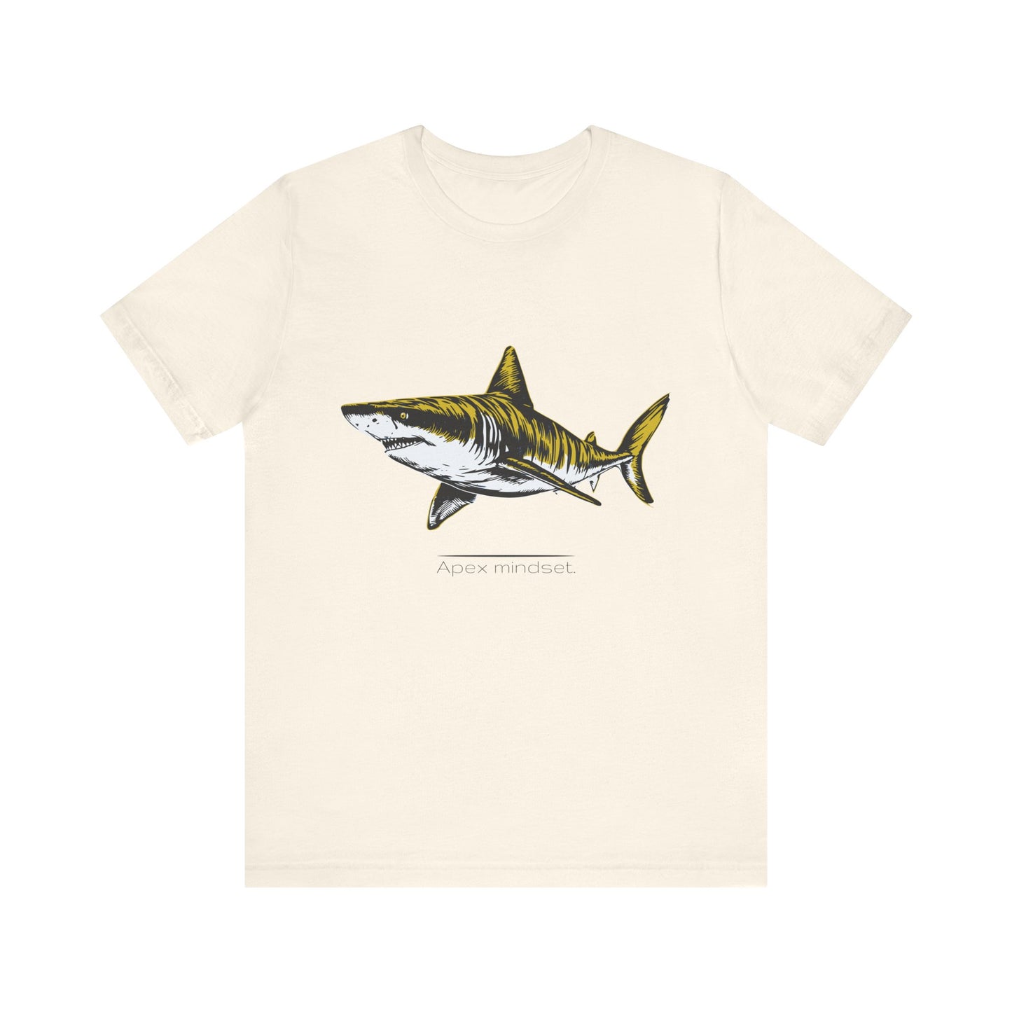 Tiger Shark "Apex mindset" Graphic Unisex Jersey Tee