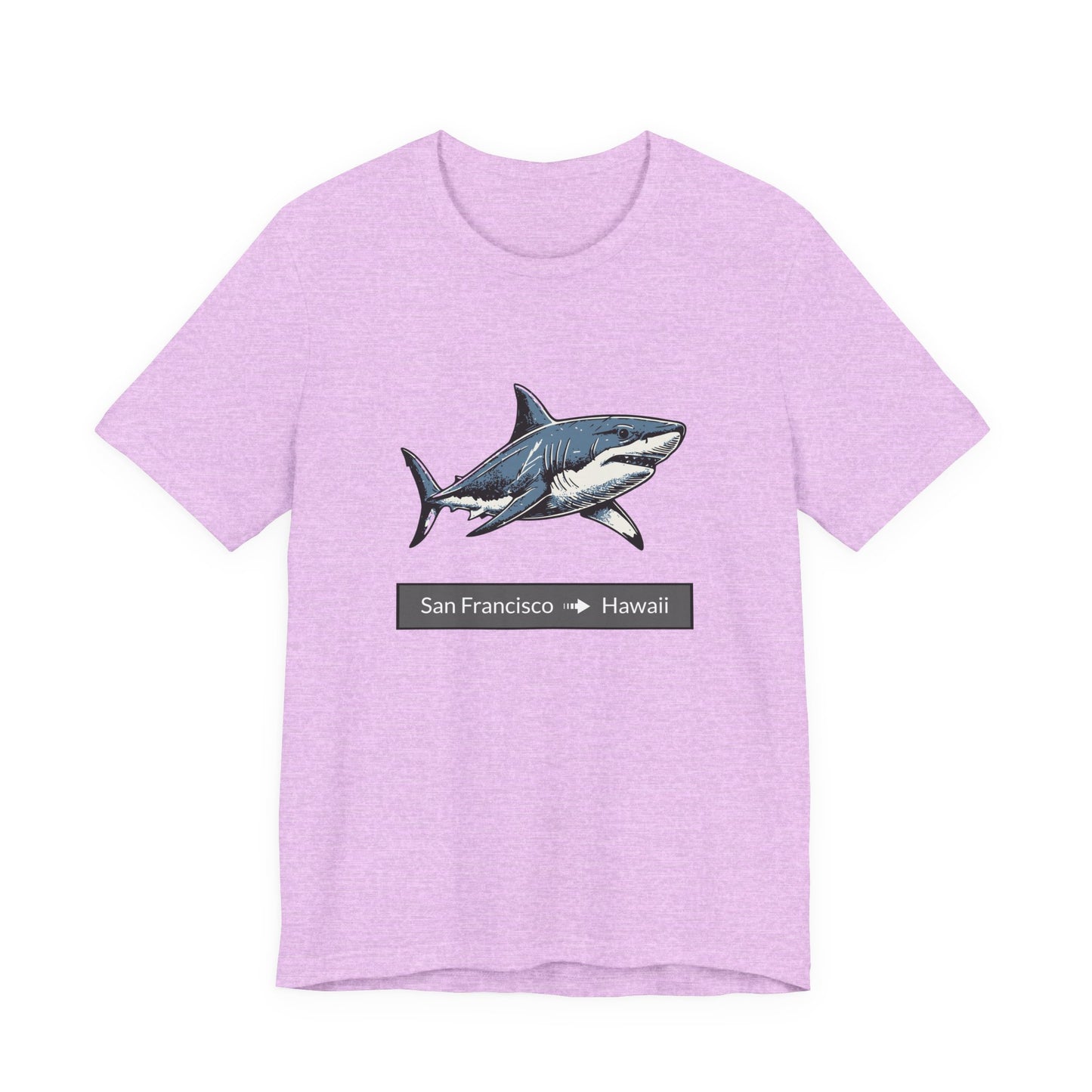 Shark Tee - San Francisco to Hawaii
