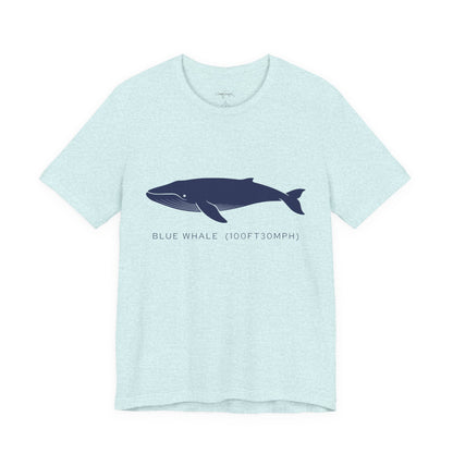 Blue Whale Tee - "Stats"