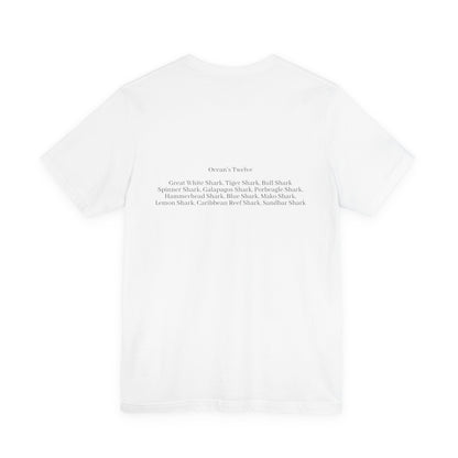 Shark Tee - Ocean's Twelve (Shark List on Back)