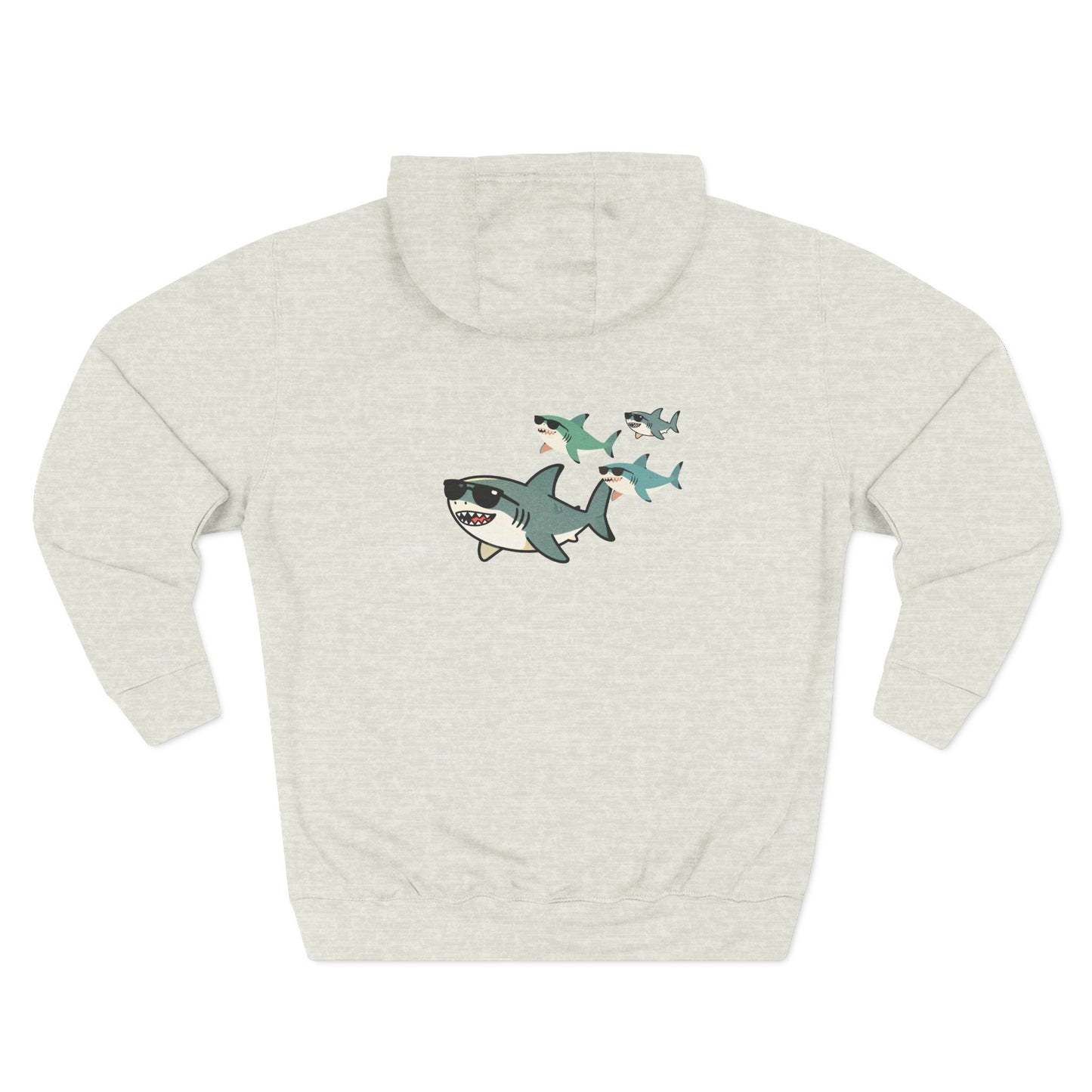 Sharky Pullover Hoodie - Sharky School (Logo on Front)