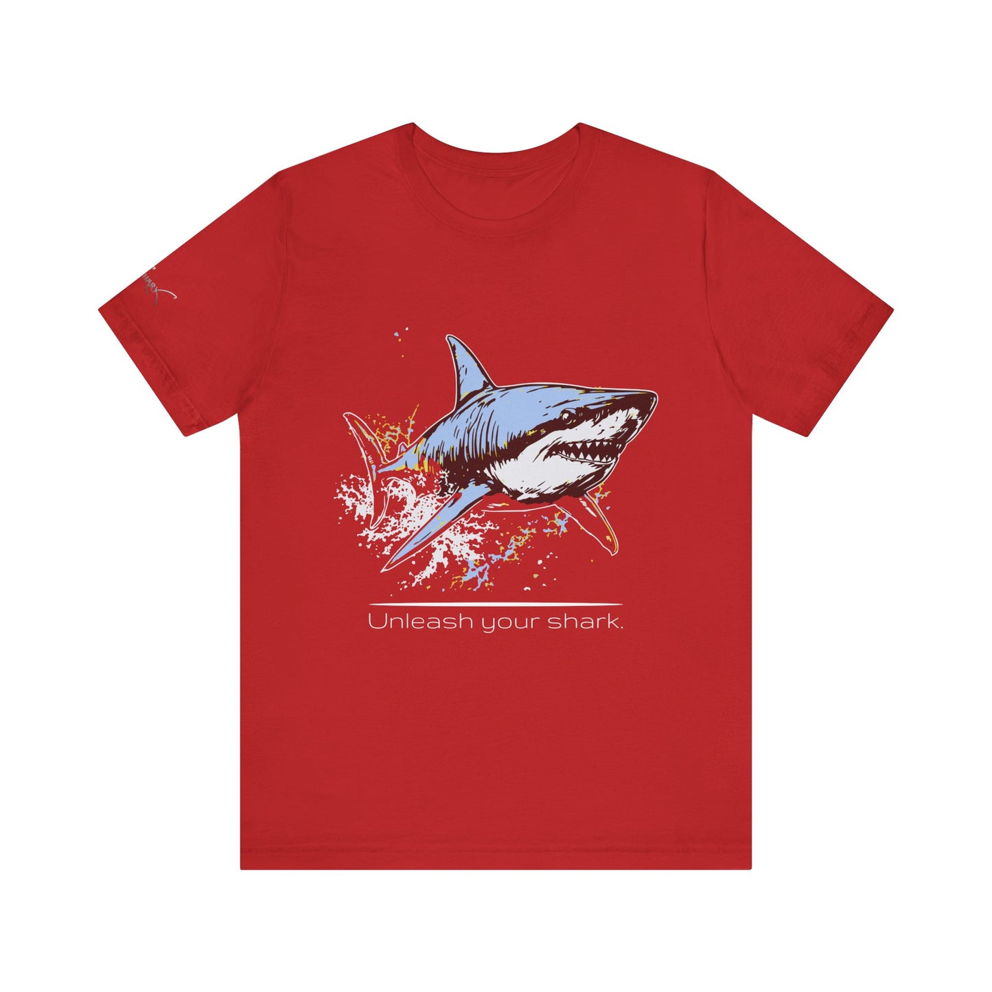 Great White Shark Ultimate "Unleash your shark" Graphic Unisex Jersey Tee