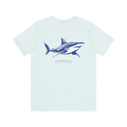 Great White Shark Tee - Apex Mindset (Back Print)
