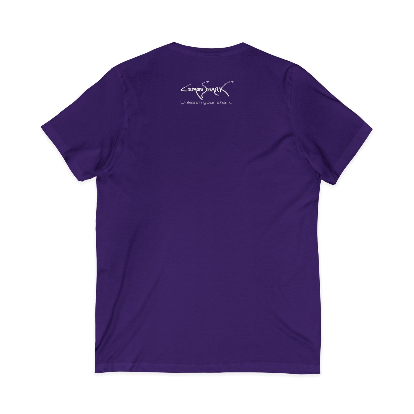 •V• Shark V-Neck Tee - Breach White