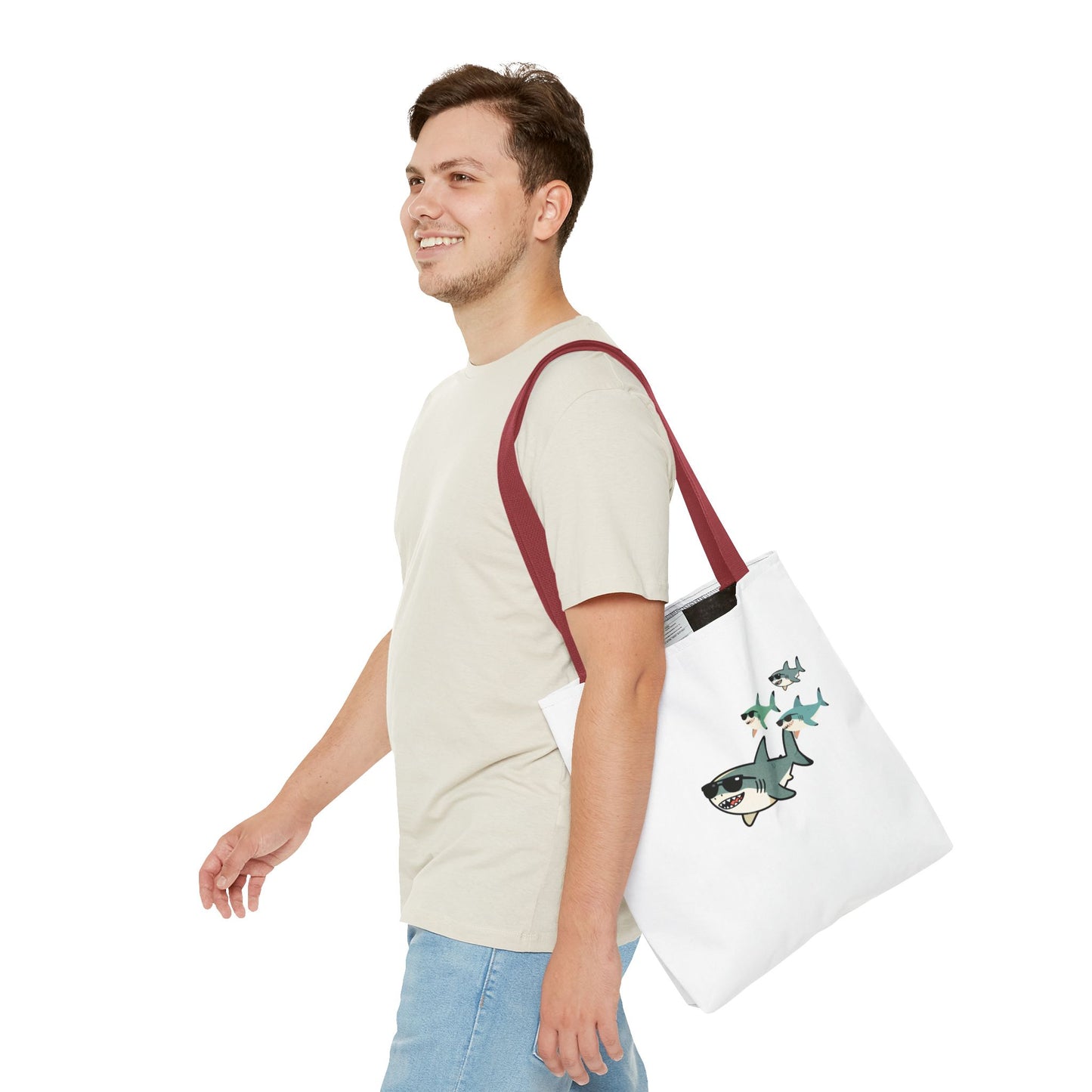 Shark Tote Bag - Sharky School