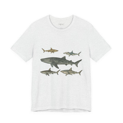 Shark Tee - Ocean's Five (Logo on Back)