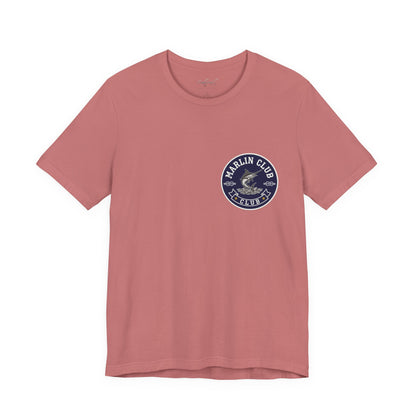 Marlin Club Tee - Leap (Back Image, Front Logo)