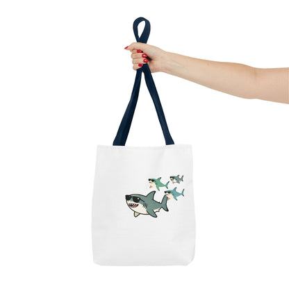Shark Tote Bag - Sharky School