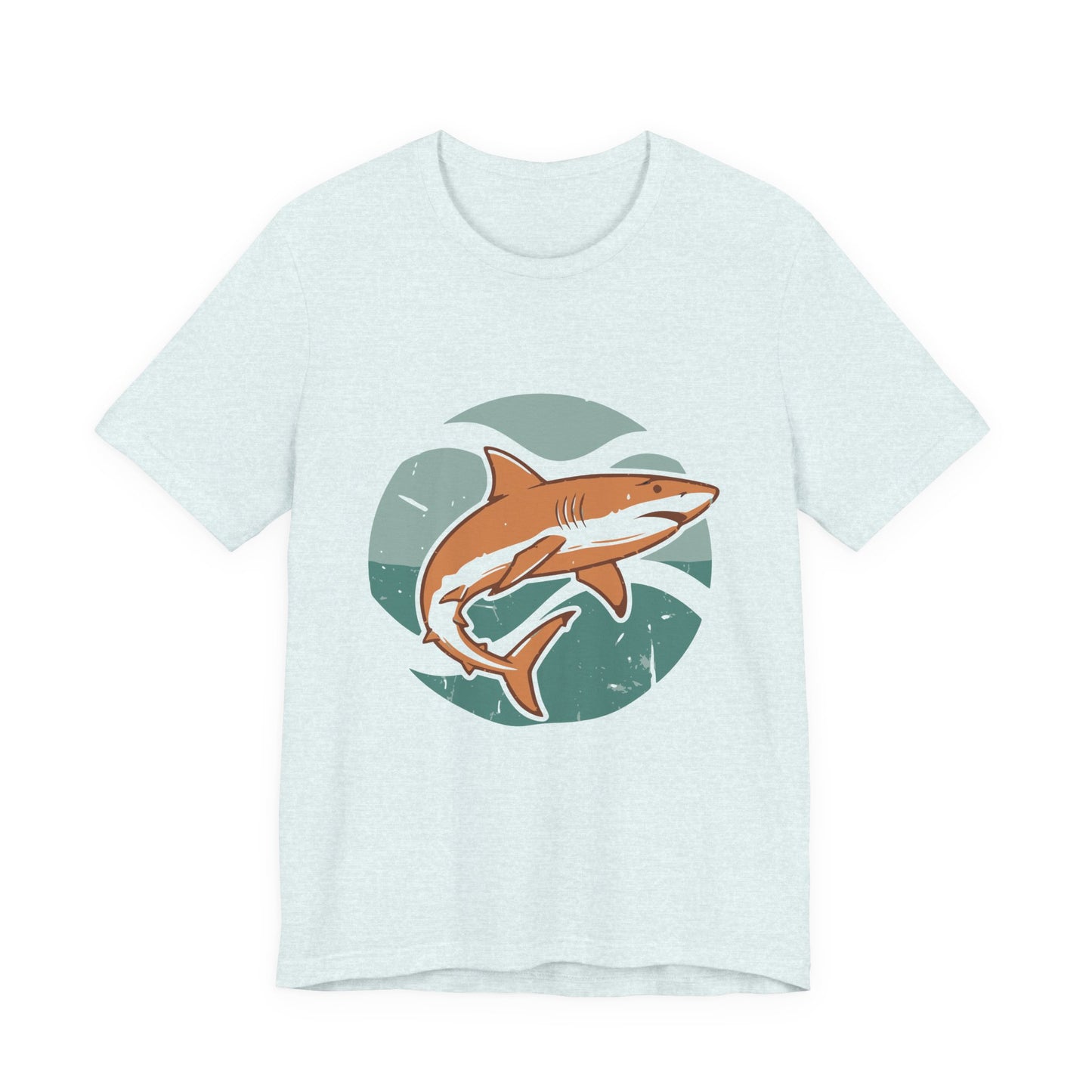 Shark Tee - Retro Orange