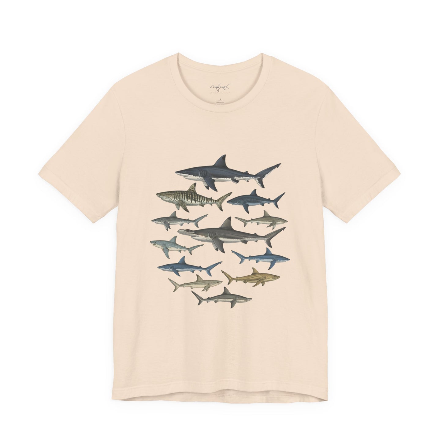 Shark Tee - Ocean's Twelve (Shark List on Back)