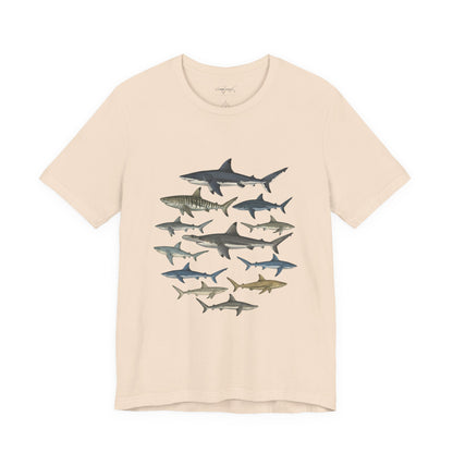 Shark Tee - Ocean's Twelve (Shark List on Back)