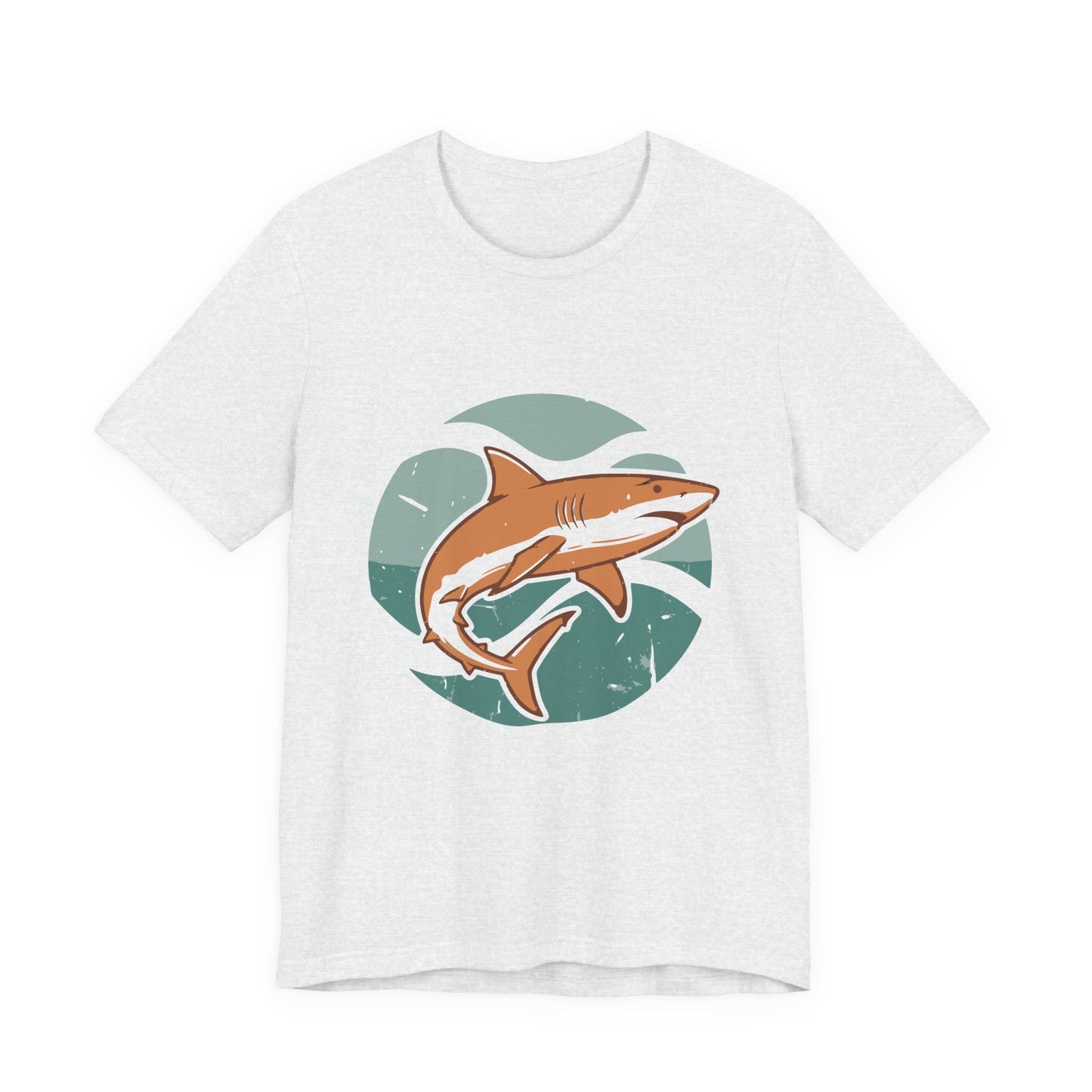 Shark Tee - Retro Orange