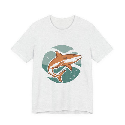 Shark Tee - Retro Orange