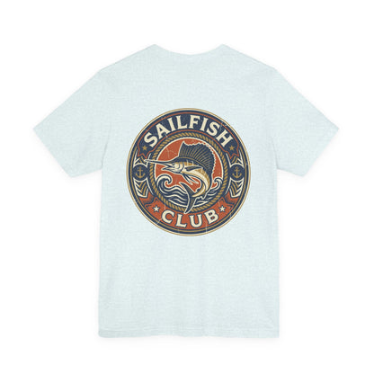 Sailfish Club Tee - Badge (Both sides)
