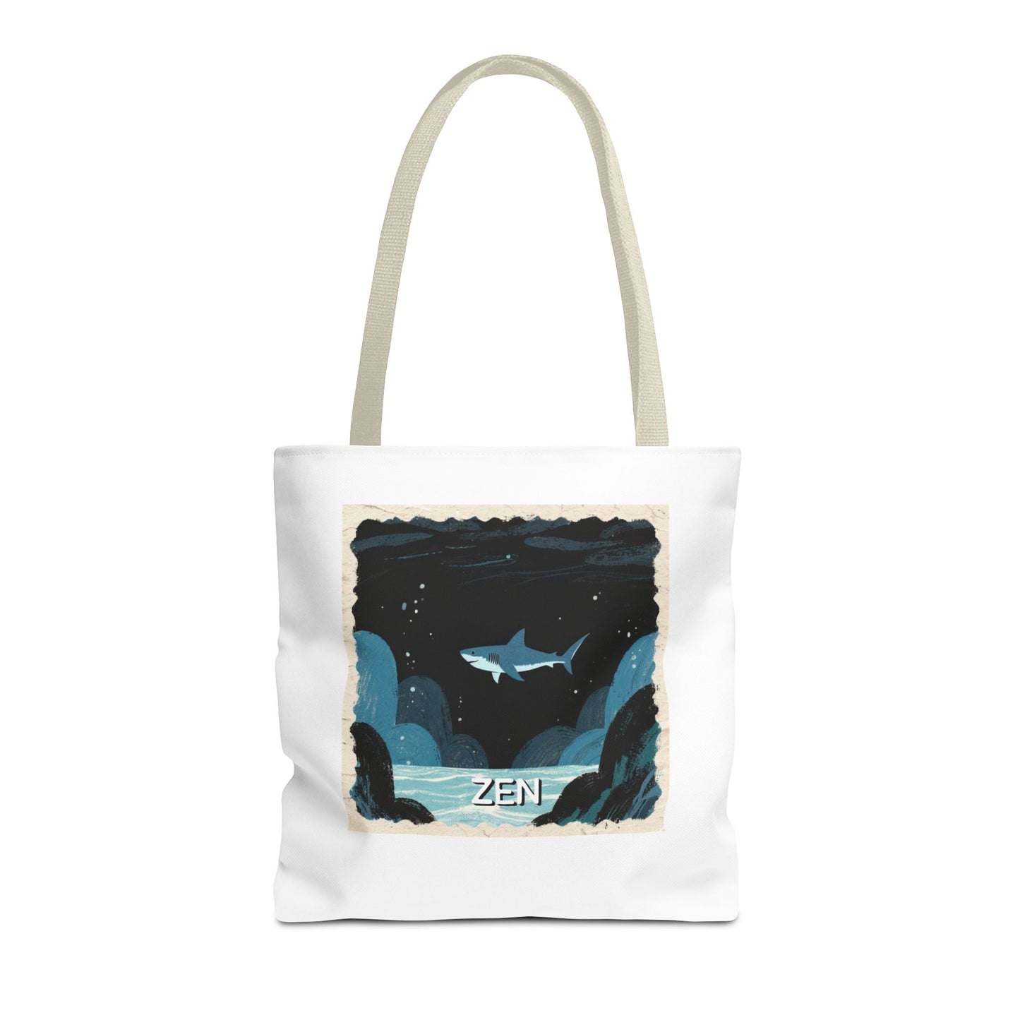 Shark Tote Bag - "Zen"